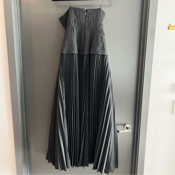 Acler Bristol Midi Dress in Black Size US 4 NEW! New with tags!